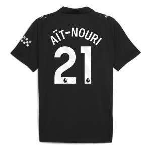 Fotbalové Dres Manchester City Rayan Ait-Nouri #21 Venkovní Oblečení 2025-26 Krátký Rukáv
